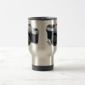 Mug De Voyage Illustration de la caméra (Centre)