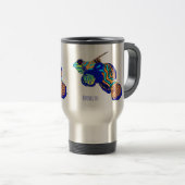 Mug De Voyage Illustration de Mandarinfish (Devant droit)