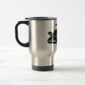 Mug De Voyage Illustration de motoneige (Gauche)