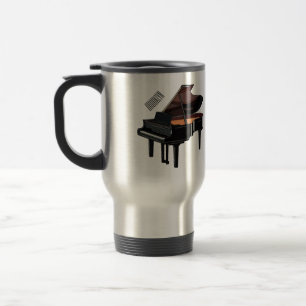 Mug De Voyage Illustration de piano