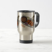 Mug De Voyage Illustration de Satay (Devant droit)