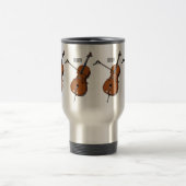 Mug De Voyage Illustration de violoncelle (Centre)