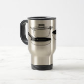 Mug De Voyage Illustration des jeux de cuisine (Devant gauche)