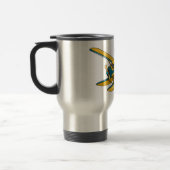 Mug De Voyage Illustration d'hydravion (Gauche)