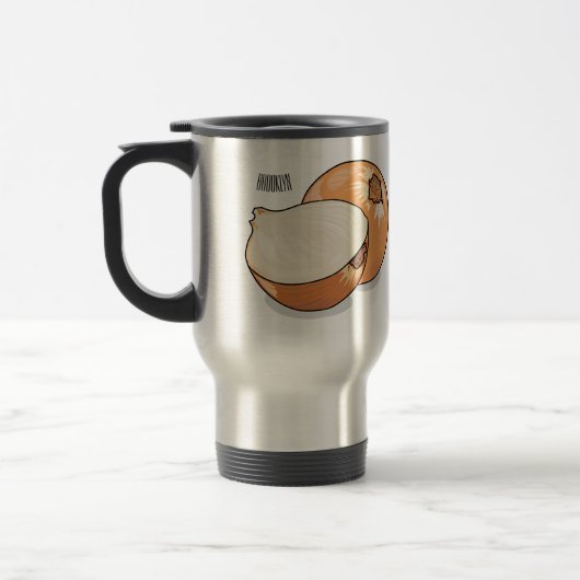 Mug De Voyage Illustration d'oignon (Gauche)