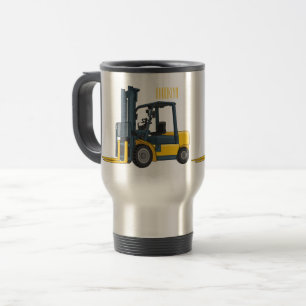 Mug De Voyage Illustration du chariot élévateur
