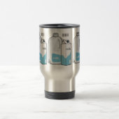 Mug De Voyage Illustration du lait (Centre)