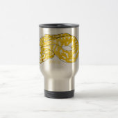 Mug De Voyage Illustration du serpent python birman (Centre)