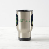 Mug De Voyage Illustration du ver vert mou (Centre)