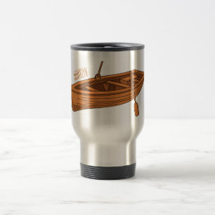 Mug De Voyage Illustration d'un bateau à roues