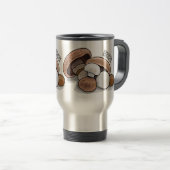 Mug De Voyage Illustration d'un champignon (Devant droit)