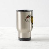 Mug De Voyage Image d'oiseau (Centre)