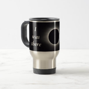 Mug De Voyage Image réelle de l'éclipse 2017 solaire