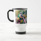Mug De Voyage Imaginaire blanc crêpé à queue blanche Jay (Gauche)