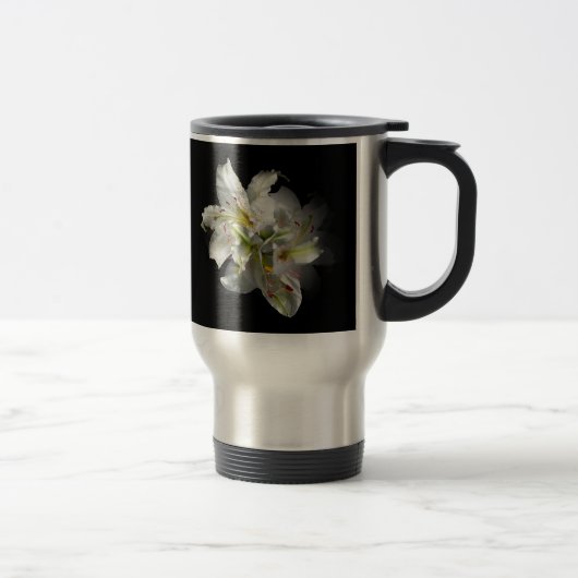 Mug De Voyage Imaginaire blanc Lilies (Droit)