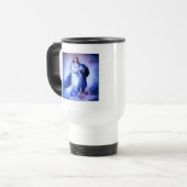 Mug De Voyage Immaculé bleu Conception (Devant gauche)