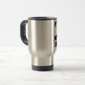 Mug De Voyage Impression d'art Garde Le Cap / Hakuna Matata (Devant gauche)