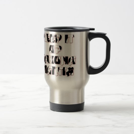 Mug De Voyage Impression d'art Garde Le Cap / Hakuna Matata (Droit)