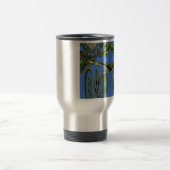 Mug De Voyage Impression d'art Iridescente avec design abstrait  (Centre)