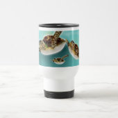 Mug De Voyage Impression d'art Tortues de mer. (Centre)