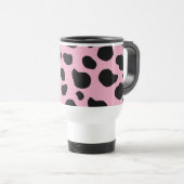 Mug De Voyage Impression de vache, Motif de vache, Spots de vach (Devant droit)