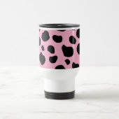 Mug De Voyage Impression De Vache, Spots De Vache, Vache Rose, V (Centre)