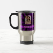 Mug De Voyage Impression zèbre violet (Gauche)