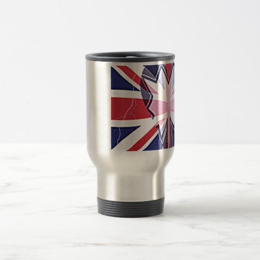 Mug De Voyage Imprimer "I Love UK" (Centre)