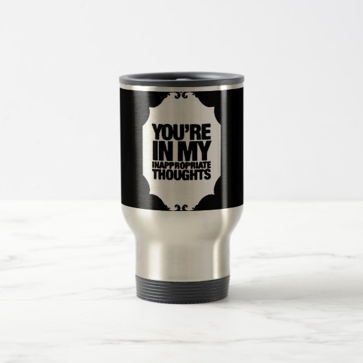 Mug De Voyage inapproprié (Centre)