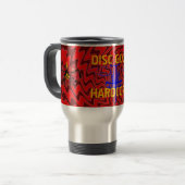 MUG DE VOYAGE INCONDITIONNEL DE GOLF DE DISQUE (Devant gauche)