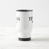 Mug De Voyage Indicateur de la carte d'état du Texas USA (Centre)