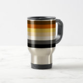 Mug De Voyage Indicateur de la fierté de l'ours (Devant droit)