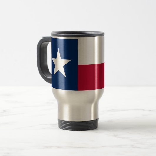 Mug De Voyage Indicateur d'état du Texas (Devant gauche)
