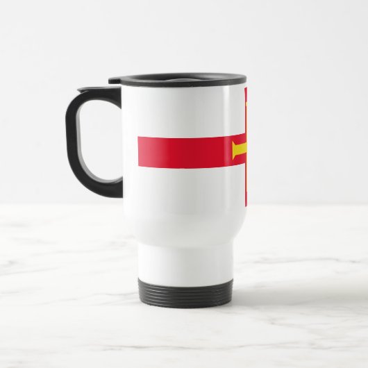 Mug De Voyage Indicateur Guernesey (Gauche)