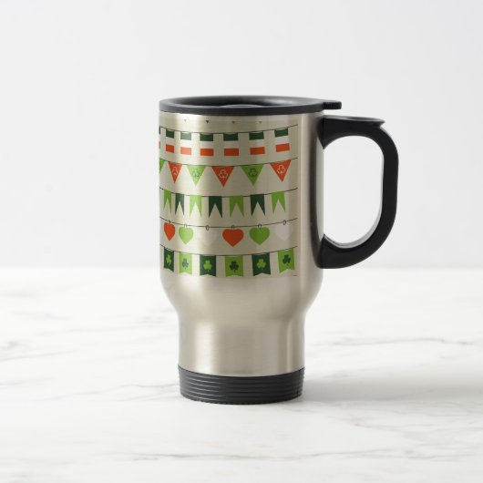 Mug De Voyage indicateur Jour de la Saint Patrick (Droit)