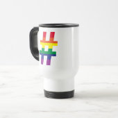 Mug De Voyage Indicateur Rainbow (Devant gauche)
