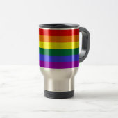 Mug De Voyage Indicateur Rainbow Pride (Devant droit)