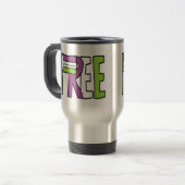 Mug De Voyage Indicateur Suffragette (Devant gauche)