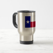 Mug De Voyage Indicateur Texas Lone Star (Devant gauche)