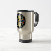 Mug De Voyage Infanterie OIF ęr CAV de combat (Devant droit)