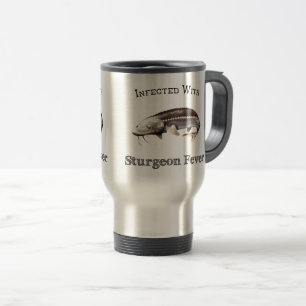 Mug De Voyage Infecté Par La Fièvre D'Esturgeon