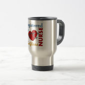 Mug De Voyage Infirmier autorisé - RN (Devant droit)