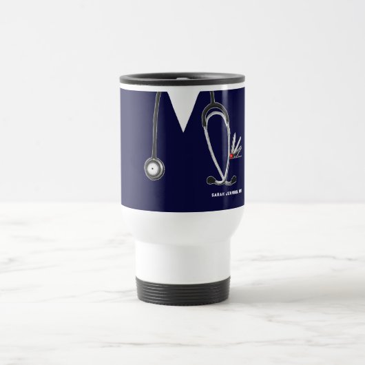 Mug De Voyage Infirmière (Centre)