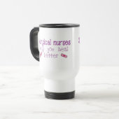 Mug De Voyage Infirmière chirurgicale (Devant gauche)