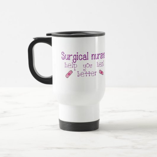 Mug De Voyage Infirmière chirurgicale (Gauche)