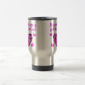 MUG DE VOYAGE INFIRMIÈRE CHRÉTIENNE FLORALE ROSE (Centre)
