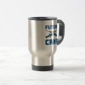 Mug De Voyage Infirmière de la CRNA (Devant droit)