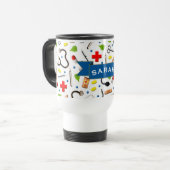 Mug De Voyage Infirmière de la RN (Devant gauche)
