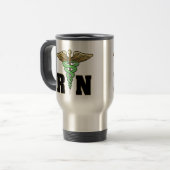 Mug De Voyage Infirmière de RN (Devant gauche)