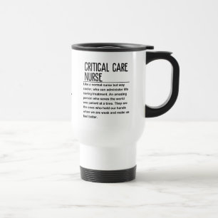 Mug De Voyage infirmière de soins critiques